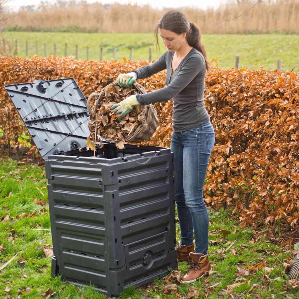 Nature Compostbak 300 L zwart - AllerleiShop