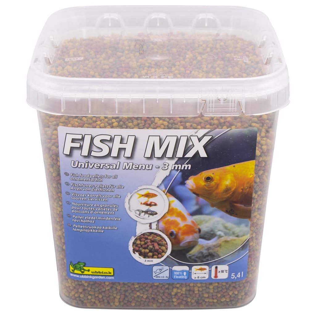 Ubbink Visvoer Fish Mix Universal Menu 3 mm 5,4 L - AllerleiShop