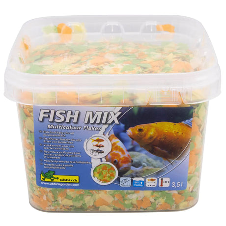 Ubbink Visvoer Fish Mix Multicolour Flakes 5-20 mm 3,5 L - AllerleiShop