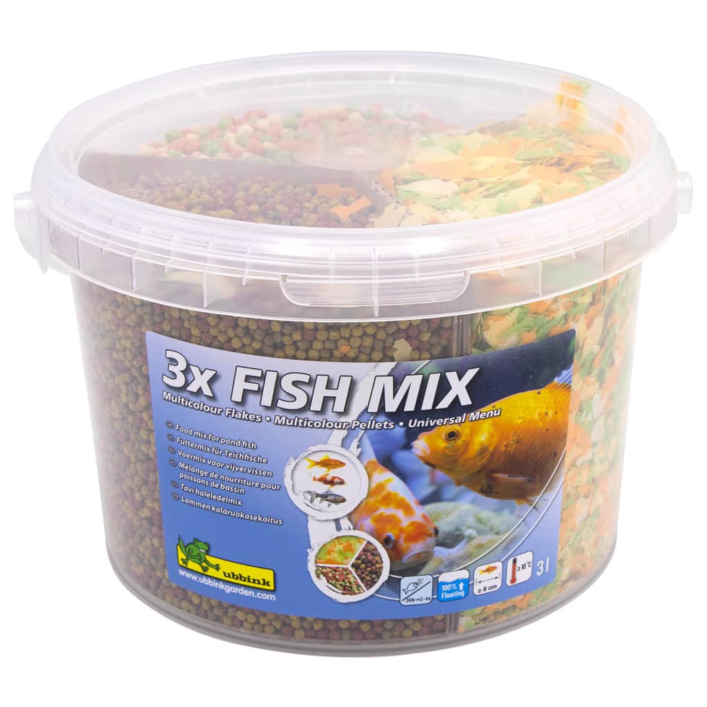 Ubbink Visvoer Multi-Mix Fish Mix 3 L - AllerleiShop