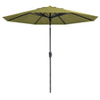 Madison Parasol Paros II Luxe 300 cm saliegroen - AllerleiShop