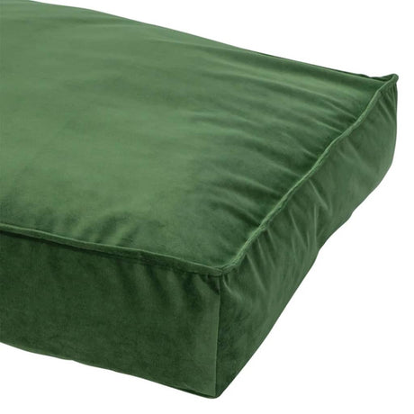 Madison Hondenkussen Velvet 80x55x15 cm groen - AllerleiShop