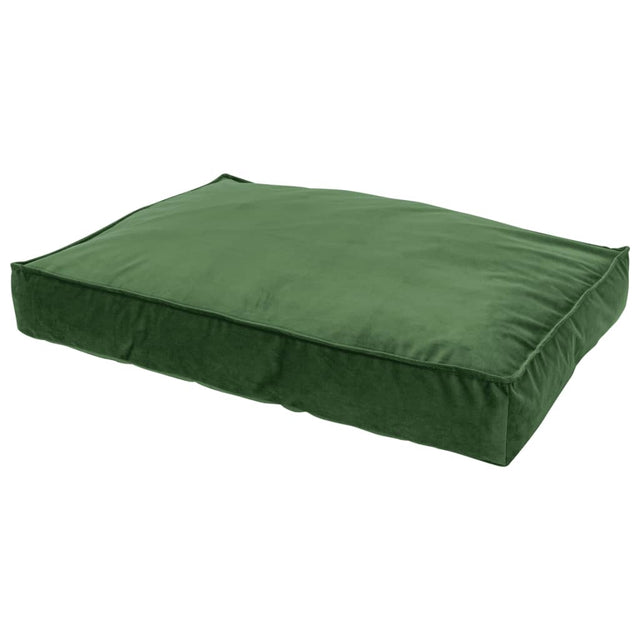 Madison Hondenkussen Velvet 120x90x15 cm groen - AllerleiShop