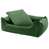 Madison Hondenbed Velvet 80x67x22 cm groen - AllerleiShop