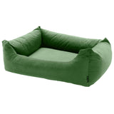 Madison Hondenbed Velvet 100x80x25 cm groen - AllerleiShop