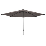 Madison Parasol Mykanos 250 cm taupe - AllerleiShop