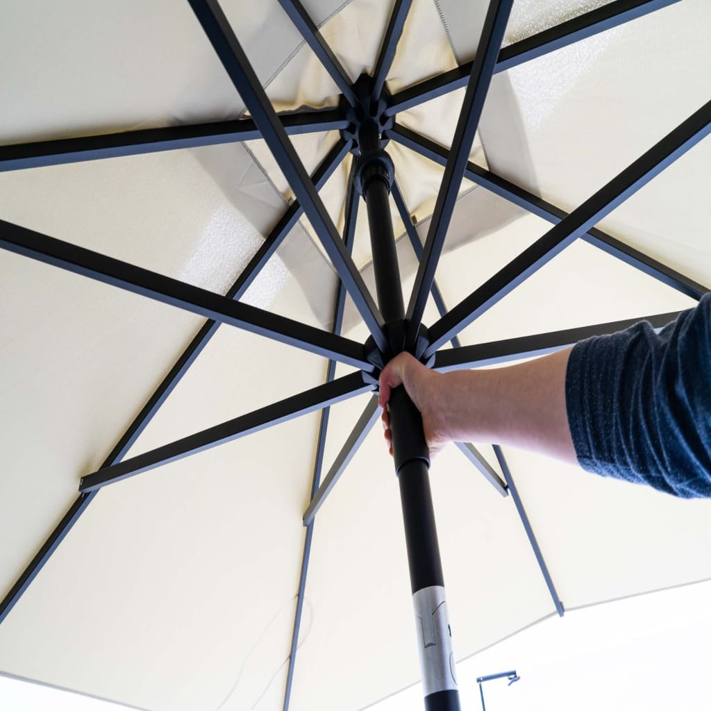 Madison Parasol Mykanos 250 cm ecru - AllerleiShop