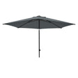 Madison Parasol Elba 300 cm grijs - AllerleiShop