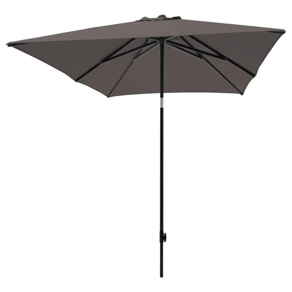 Madison Parasol Moraira 230x230 cm taupe - AllerleiShop