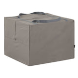 Hoes voor tuinkussens 80x80x60 cm grijs