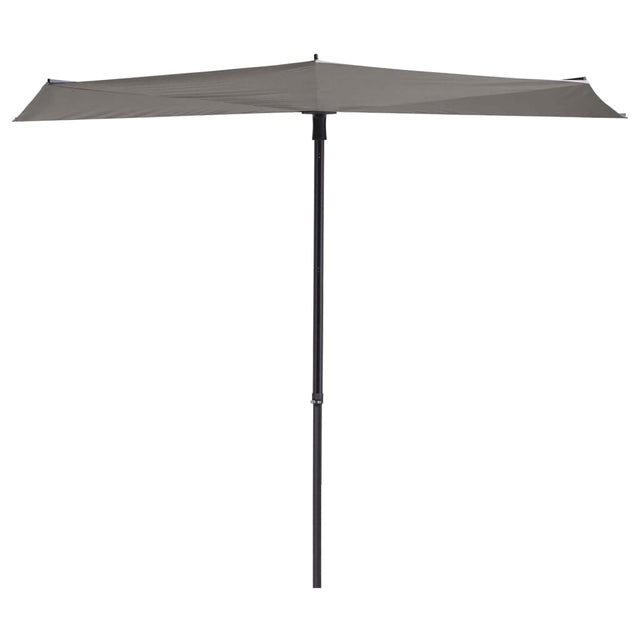 Madison Balkonparasol Sun Wave 270x150 cm lichtgrijs - AllerleiShop