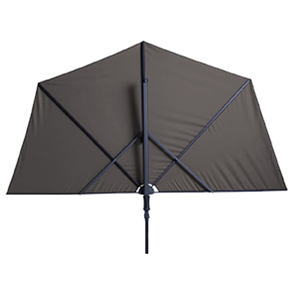 Madison Balkonparasol Sun Wave 270x150 cm lichtgrijs - AllerleiShop