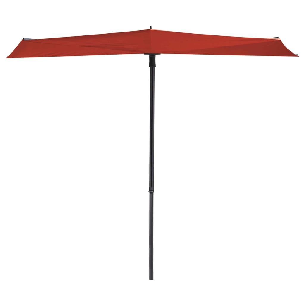 Madison Balkonparasol Sun Wave 270x150 cm steenrood - AllerleiShop