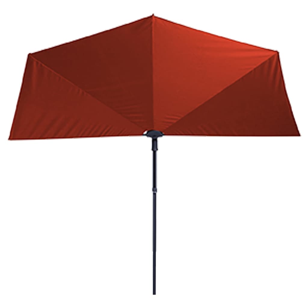 Madison Balkonparasol Sun Wave 270x150 cm steenrood - AllerleiShop