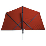 Madison Balkonparasol Sun Wave 270x150 cm steenrood - AllerleiShop