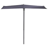 Madison Balkonparasol Sun Wave 270x150 cm saffierblauw - AllerleiShop