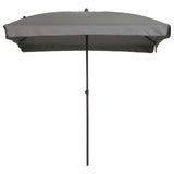 Madison Parasol Patmos Luxe rechthoekig 210x140 cm lichtgrijs - AllerleiShop