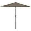 Madison Parasol Tenerife rond 300 cm grijs - AllerleiShop