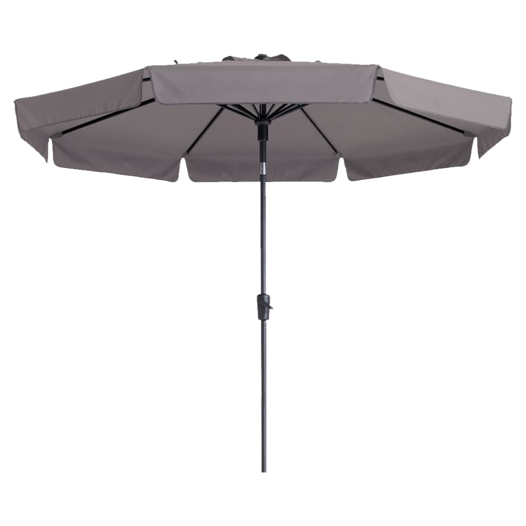 Madison Parasol Flores Luxe rond 300 cm taupe - AllerleiShop