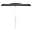 Madison Balkonparasol Sun Wave 270x150 cm grijs PAC3P014 - AllerleiShop