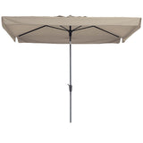 Madison Parasol Delos Luxe 300x200 cm PAC5P016 ecru - AllerleiShop