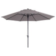 Madison Parasol Timor Luxe 400 cm PAC8P015 taupe - AllerleiShop