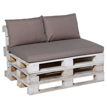 Madison Palletkussenset Panama taupe - AllerleiShop