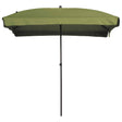 Madison Parasol Patmos Luxe rechthoekig 210x140 cm saliegroen - AllerleiShop