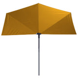 Madison Balkonparasol Sun Wave 270x150 cm goudgeel - AllerleiShop