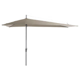 Parasol Asymmetric Sideway 360x220 cm PC15P015 taupe