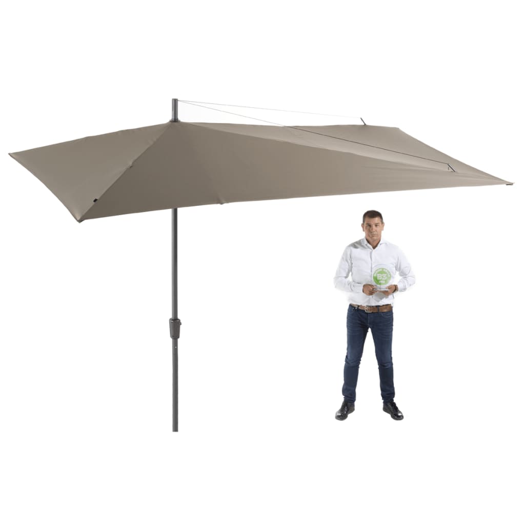 Parasol Asymmetric Sideway 360x220 cm PC15P015 taupe