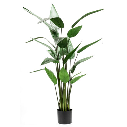 Emerald Kunstplant heliconia plant groen 125 cm 419837 - AllerleiShop