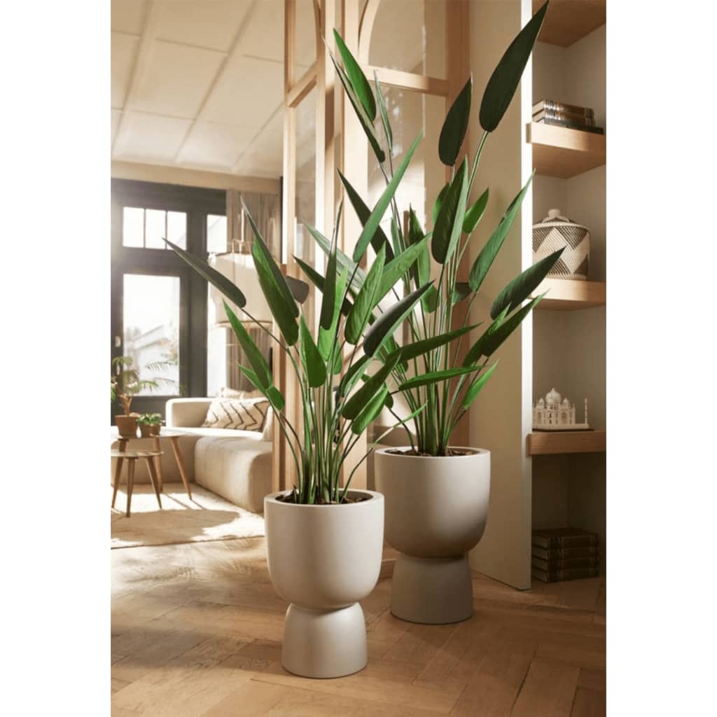 Emerald Kunstplant heliconia plant groen 125 cm 419837 - AllerleiShop