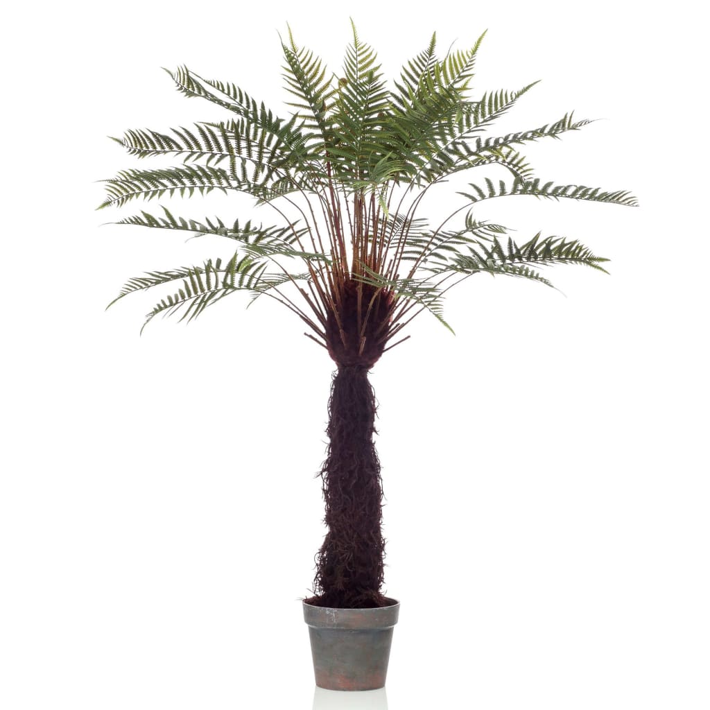 Kunstplant in pot boomvaren 125 cm