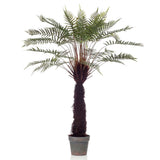 Kunstplant in pot boomvaren 125 cm