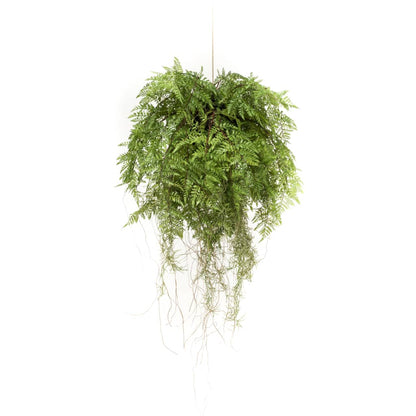 Emerald Kunstvaren hangend met wortels 55 cm - AllerleiShop