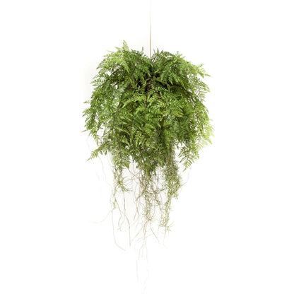 Emerald Kunstvaren hangend met wortels 55 cm - AllerleiShop