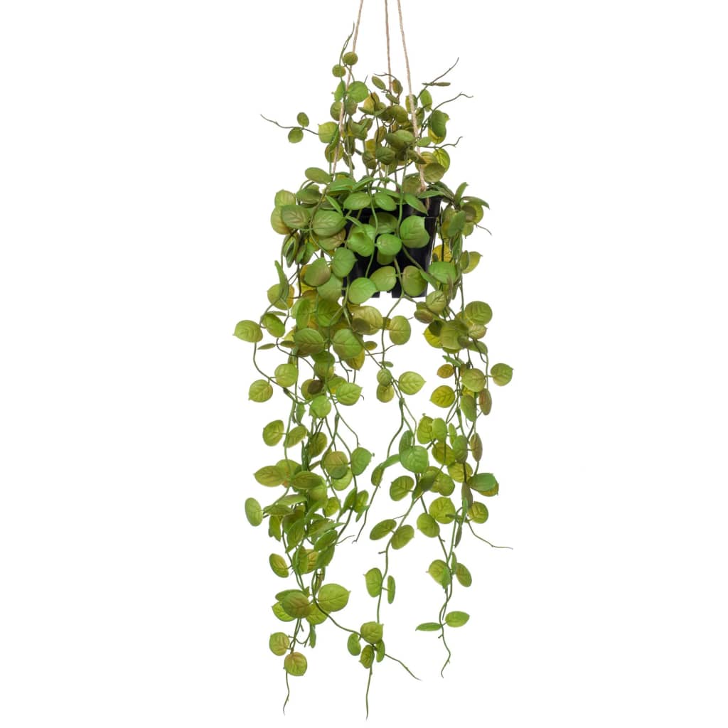 Emerald Kunstplant hangend in pot lantaarnplant 50 cm - AllerleiShop