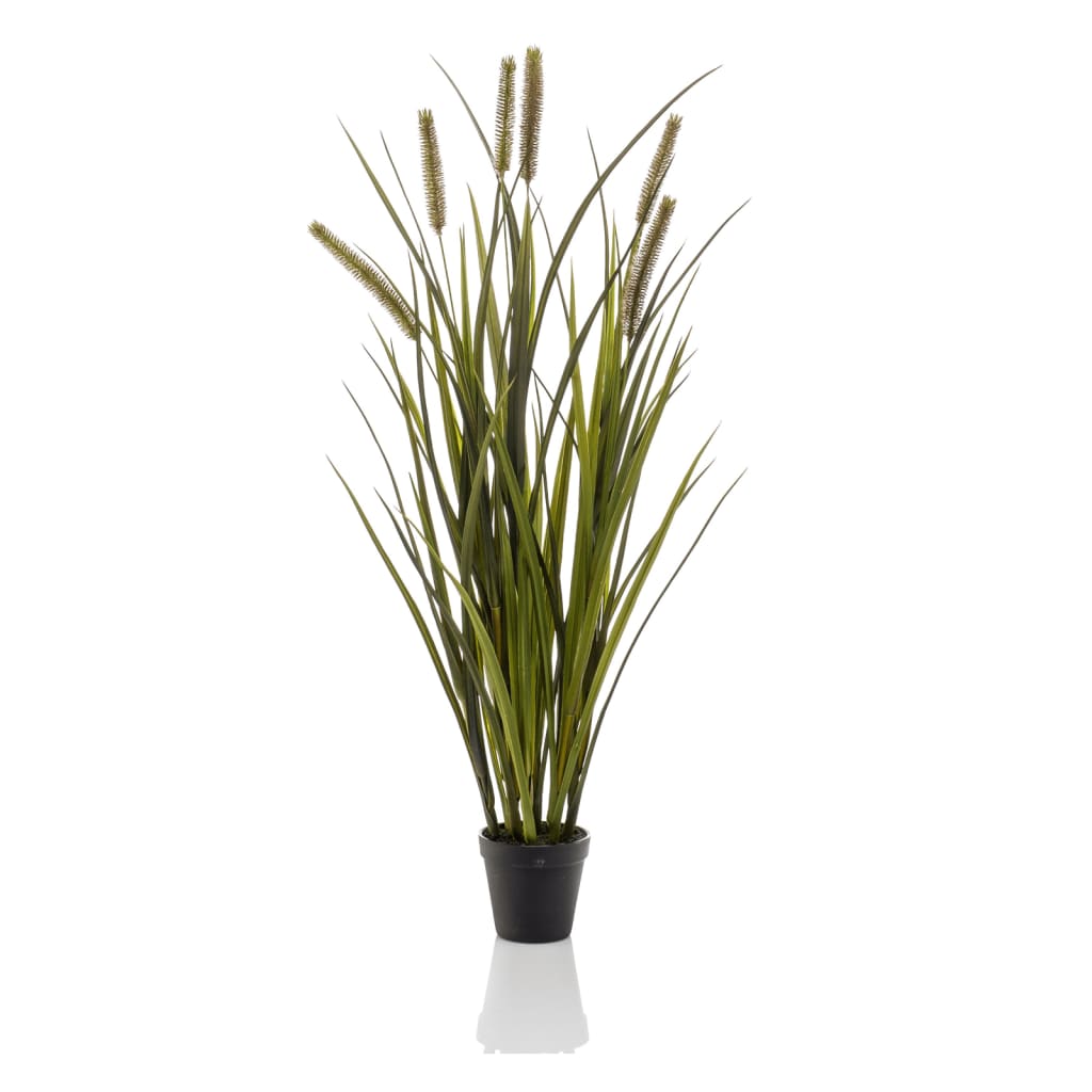 Emerald Kunstplant in pot kattenstaartgras 85 cm - AllerleiShop