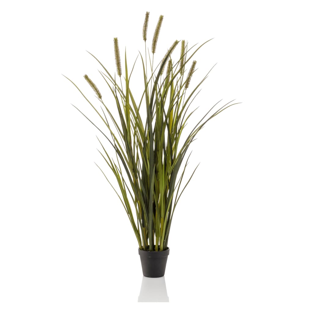 Emerald Kunstplant in pot kattenstaartgras 100 cm - AllerleiShop