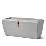 Capi Plantenbak Arc Granite rechthoekig 90x35x40 cm ivoorkleurig - AllerleiShop