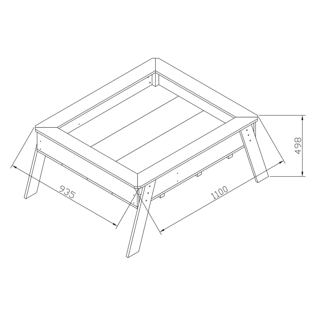 AXI Kweektafel Linda bruin - AllerleiShop