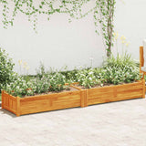 Plantenbak verhoogd 200x50x25 cm acaciahout