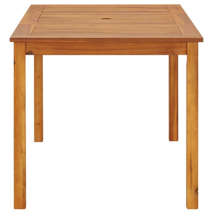 Tuintafel 140x80x74 cm massief acaciahout - AllerleiShop