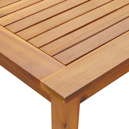 Tuintafel 140x80x74 cm massief acaciahout - AllerleiShop