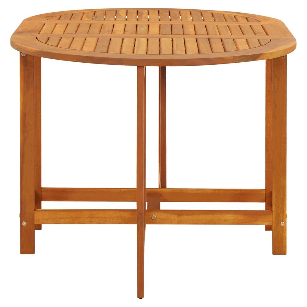 Tuintafel 130x90x72 cm massief acaciahout - AllerleiShop