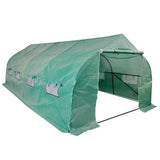 Tuinkas walk-in draagbare polytunnel met stalen frame 18 m² - AllerleiShop