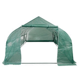 Tuinkas walk-in draagbare polytunnel met stalen frame 18 m² - AllerleiShop