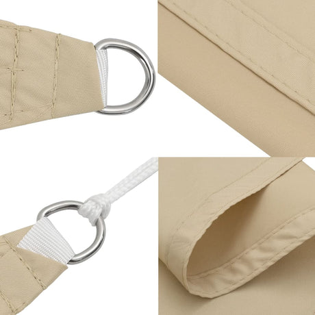 Zonnescherm vierkant 2x2 m oxford stof beige - AllerleiShop