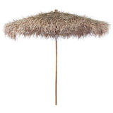 Parasol van bamboe met dak van bananenbladeren 210 cm - AllerleiShop